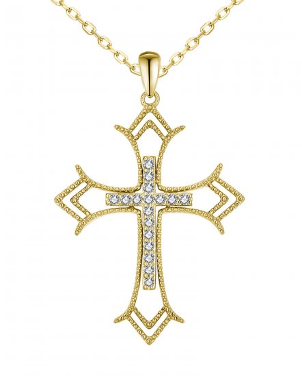 CROSS DIAMOND PENDANT (TP3329)